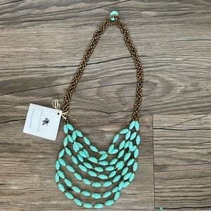NWT Noonday Collection Latifa Beaded Rope Western Necklace